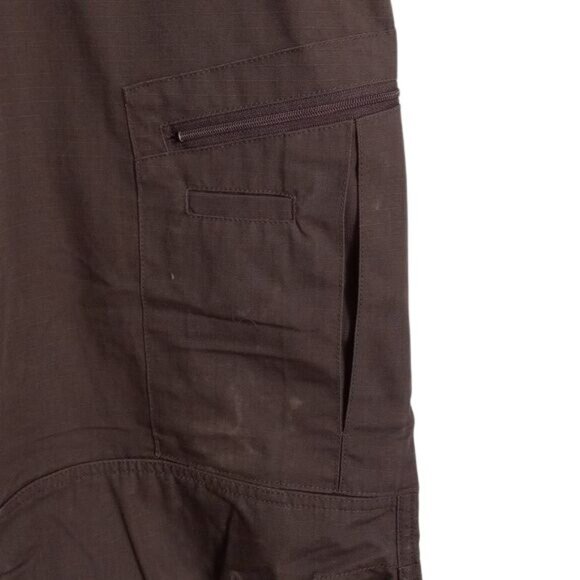 LAPG Size 38 x 30 Mens Pants Dark Gray Cargo Atlas Tactical Pockets Rip-Stop - Picture 5 of 15